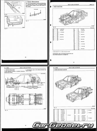 Subaru Legacy I 1989-1994 (BC) и Station Wagon (BJF)