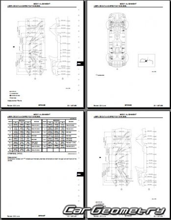 Кузовные размеры Infiniti M37, M56 2011-2013 кузов (Y51)