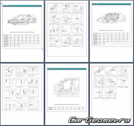 Кузовные размеры Hyundai ix35 (EL) / Hyundai Tucson (LM) с 2011 (USA)