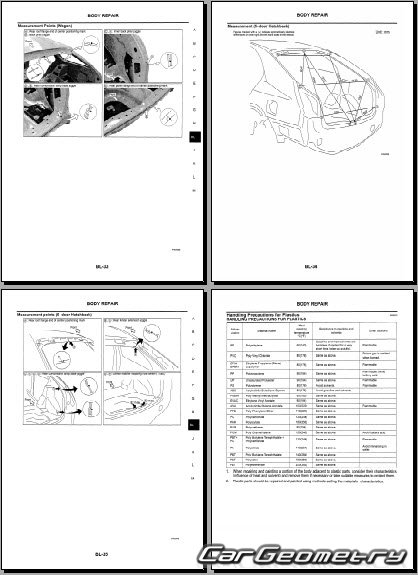 1996 Nissan primera repair manual #4
