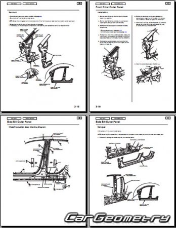   Honda Fit (Honda Jazz) 2002-2008 Body Repair Manual