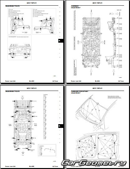 2004 Nissan quest factory service manual