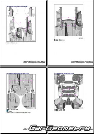 Volkswagen Tiguan 2009-2016 Body dimensions