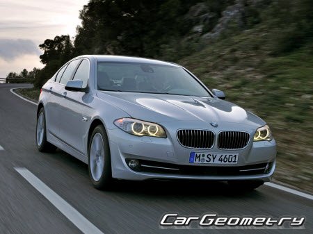 BMW 5 Series (F10) 2011-2017 (модели 528i, 535i, 550i Sedan)
