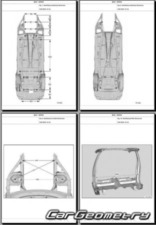 BMW X6 (E71) 2008-2015 Body dimensions