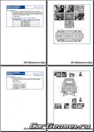 Ford EcoSport II 2012-2017 (Второе поколение) Body Repair Manual