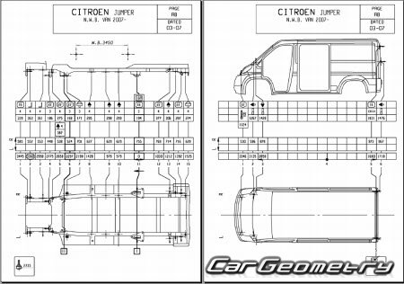 Citroen Jumper Van 2006-2014 (SWB, NWB, LWB)