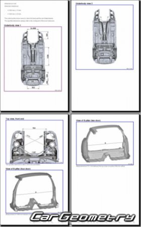 Кузовные размеры БМВ 1 Series (F20 и F21) 2011-2018 (3DR, 5DR Hatchback)