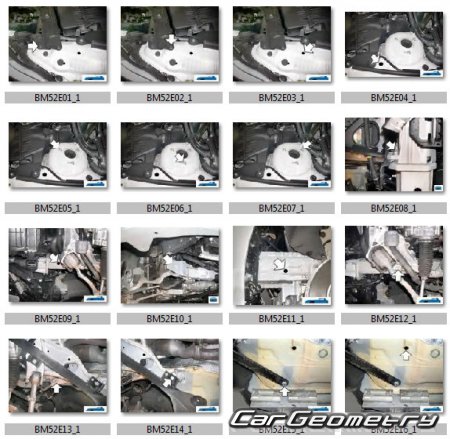 Геометрия БМВ Z4 (E89) Roadster 2009-2015