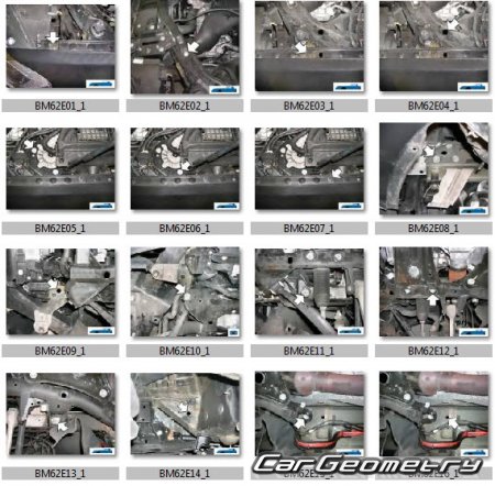 BMW X3 (F25) 2011-2017 Body dimensions