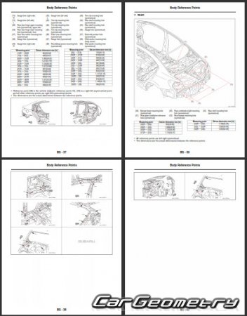 Subaru WRX STI  2014 (Impreza WRX STI USA) Body Repair Manual