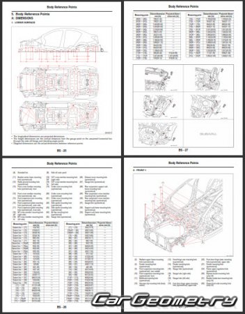 Subaru WRX STI  2014 (Impreza WRX STI USA) Body Repair Manual
