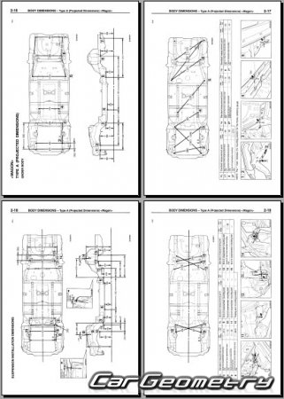 Mitsubishi Galant 1997–2005 (Sedan и Wagon) Body Repair Manual