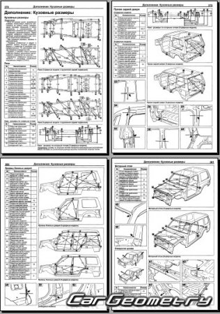 Mitsubishi Pajero II 1991–1999 Body Repair Manual