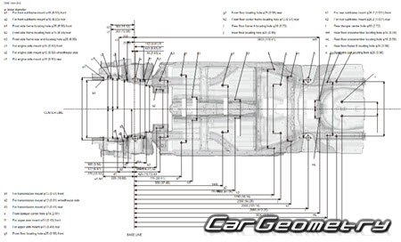 Acura RLX с 2013 Sedan Body dimensions