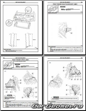 Scion xD (ZSP110) 2008-2014 Collision Repair Manual