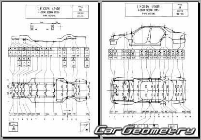 Lexus LS400 (UCF20) 1995–2000 Collision Repair Manual