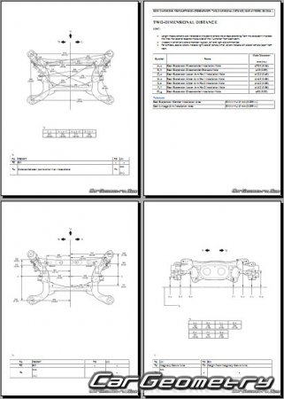 Lexus RC200T, RC300, RC350 (ASC10, GSC10, GSC15, GSC16) 2015-2021 Collision Repair manual
