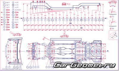 Toyota Avalon (GSX40) 2013-2015 Collision Repair Manual