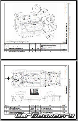 Toyota Corolla (ZZE110) 1998-2002 USA Collision Repair Manual
