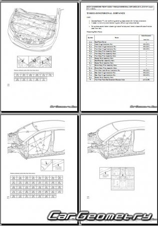 Toyota Avalon Hybrid 2013-2015 Collision Repair Manual