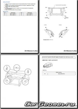 Toyota Avanza (F651, F652) 2012-2015 Collision Repair Manual