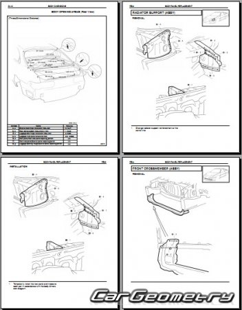 Toyota MR2 1991-1999 (SW20, SW21) Collision Repair Manual