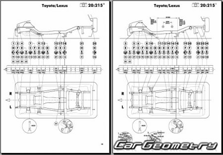 Toyota Cami (J102 J122) 1999–2006 (RH Japanese market) Body dimensions
