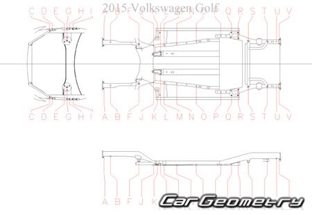 Volkswagen Golf  (Typ 5G) 2013-2019 (3DR, 5DR Hatchback)