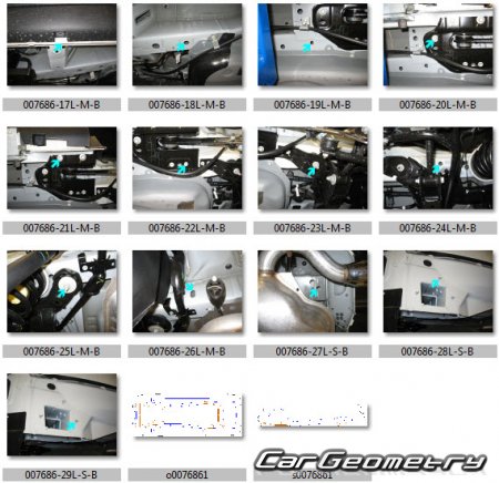 Lincoln MKX (U388) 2007-2010 Body dimensions