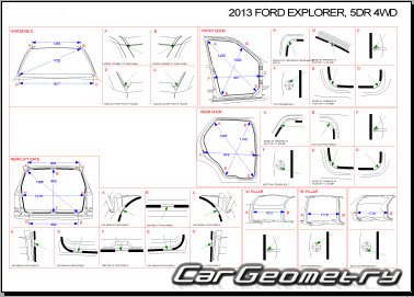 Ford Explorer 2011-2018 Body Repair Manual