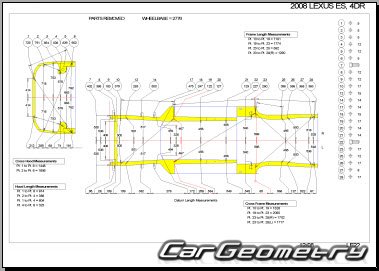   Lexus ES350, ES240 2006-2009 (ACV40, GSV40) Collision Repair Manual