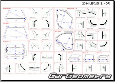Lexus IS350 IS250 (включая F-Sport) 2013-2016 (GSE30‚ GSE31‚ GSE35‚ GSE36)