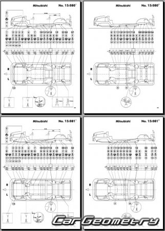 Mitsubishi Space Wagon и Mitsubishi Space Runner 1997–2003 Body Repair Manual