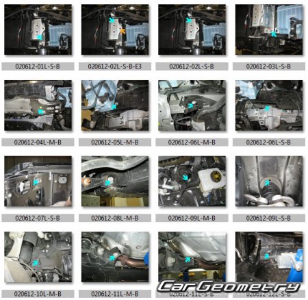 Lexus LS 460, 460L (2WD и AWD) 2013-2018 (USF40, USF41, USF45, USF46)