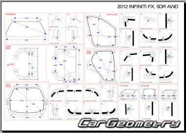   Infiniti FX35/FX37/FX50 2009-2013  (S51)