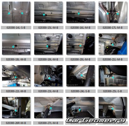 Размеры кузова Toyota Probox NCP55 4WD 2002-2012