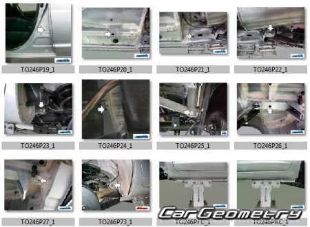 Размеры кузова Toyota Probox (NCP5# NLP5#) 2002-2015 Body dimensions