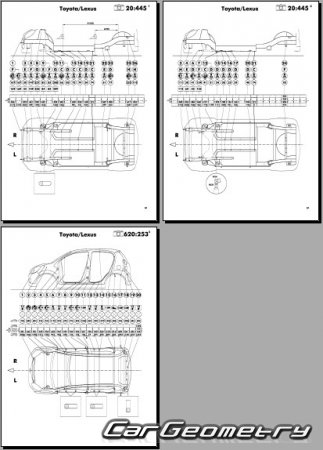 Toyota Passo (KGC3 NGC3) и Daihatsu Boon 2010–2015 (RH Japanese market) Body dimensions