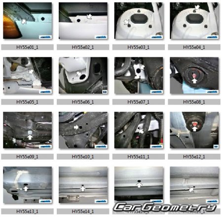 Размеры кузова Hyundai Accent (MC) / Verna / Attitude 2006–2011