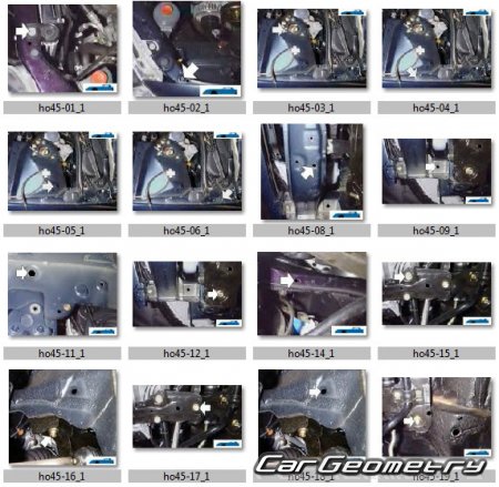 Honda Accord (CG) USA 1998–2002 (Sedan, Coupe) Body Repair Manual