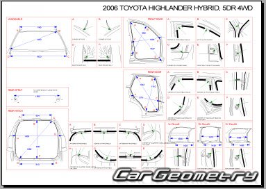 Toyota Highlander Hybrid (MHU23, MHU28) 2006-2007