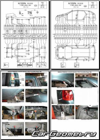  Nissan Primera (P12) 20022008 Body Repair Manual