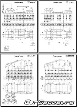 Toyota Matrix S/XRS 2009-2014 (AZE141, AZE144, AZE146, ZRE142) Collision Repair Manual