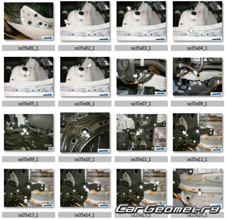 Кузовные размеры Сеат Леон (5F) 2012-2019 (5DR Hatchback)