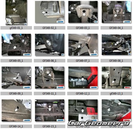 Контрольные размеры кузова Cadillac Escalade ESV 2015-2020