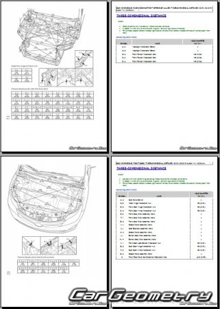 Toyota Avalon Hybrid (AVX40) 2016-2019 Collision Repair Manual