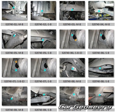 Daihatsu Xenia и Toyota Avanza (F654) 2015-2020 Collision Repair Manual