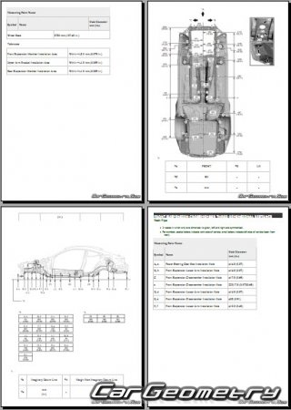Lexus RC300h (AVC10) 2015-2021 Collision shop manual
