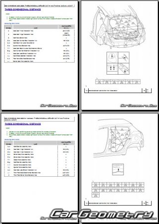 Toyota Vios и Toyota Yaris L (NSP151) 2013-2021 Collision Repair manual